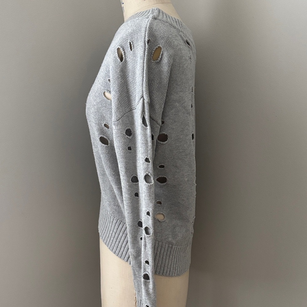 Distressed Springtime Sweater - Picture 4 of 7